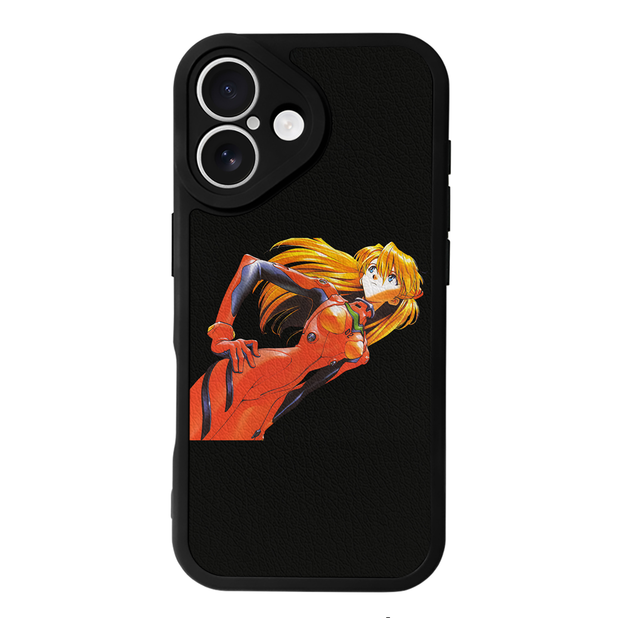 （画像用） EVA 新世紀エヴァンゲリオン 【iPhone 16シリーズ対応】シリコンスマホケース（レザー調） 材質：シリコン